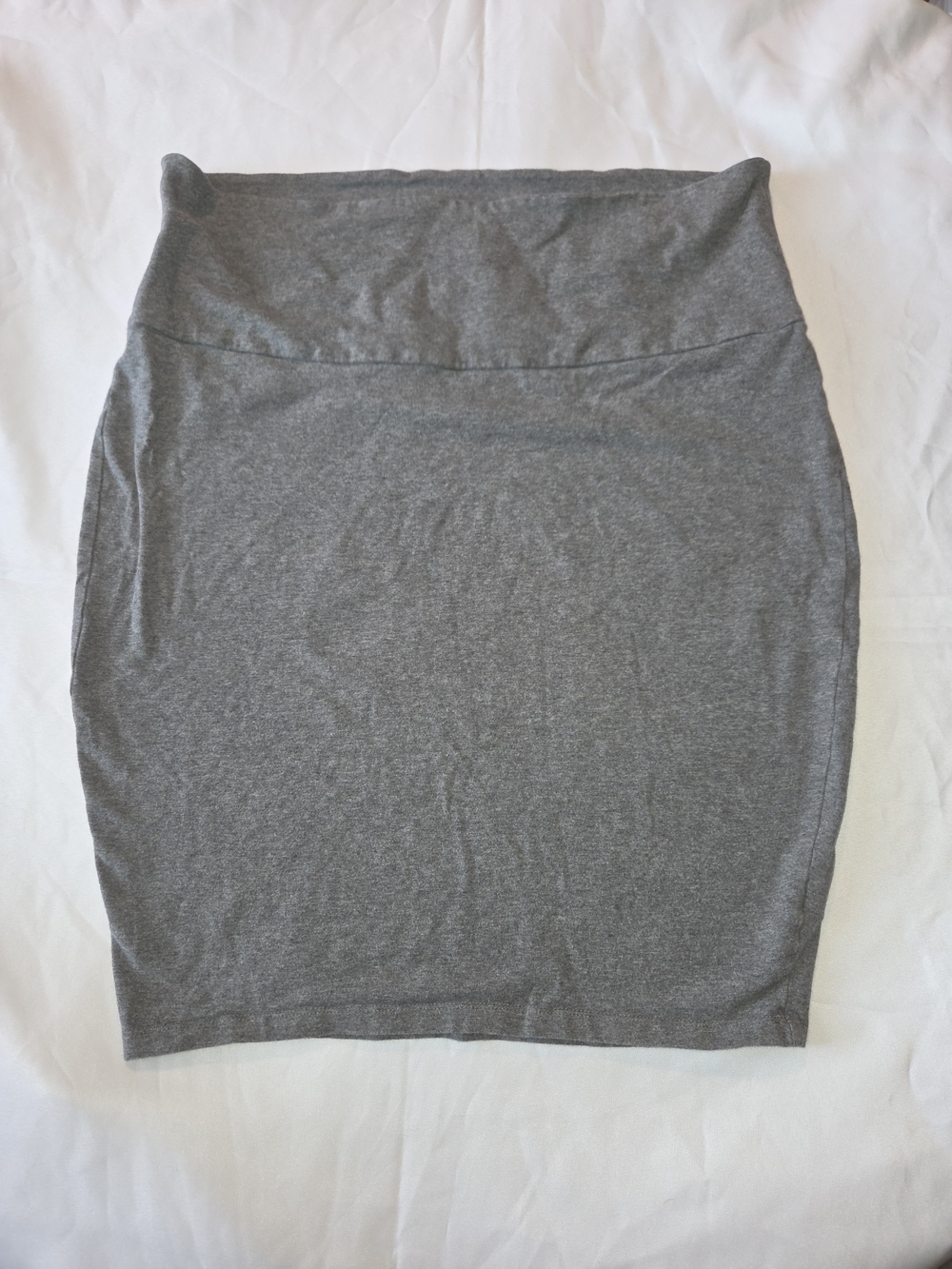 torrid Heather Gray Stretch Pencil Skirt Size 1